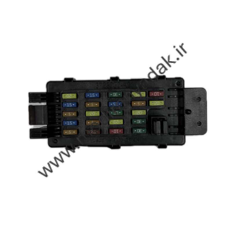 جعبه فیوز کابین آریو Z300 نمای جعبه فیوز داخلی داشبورد خودروی آریو Z300